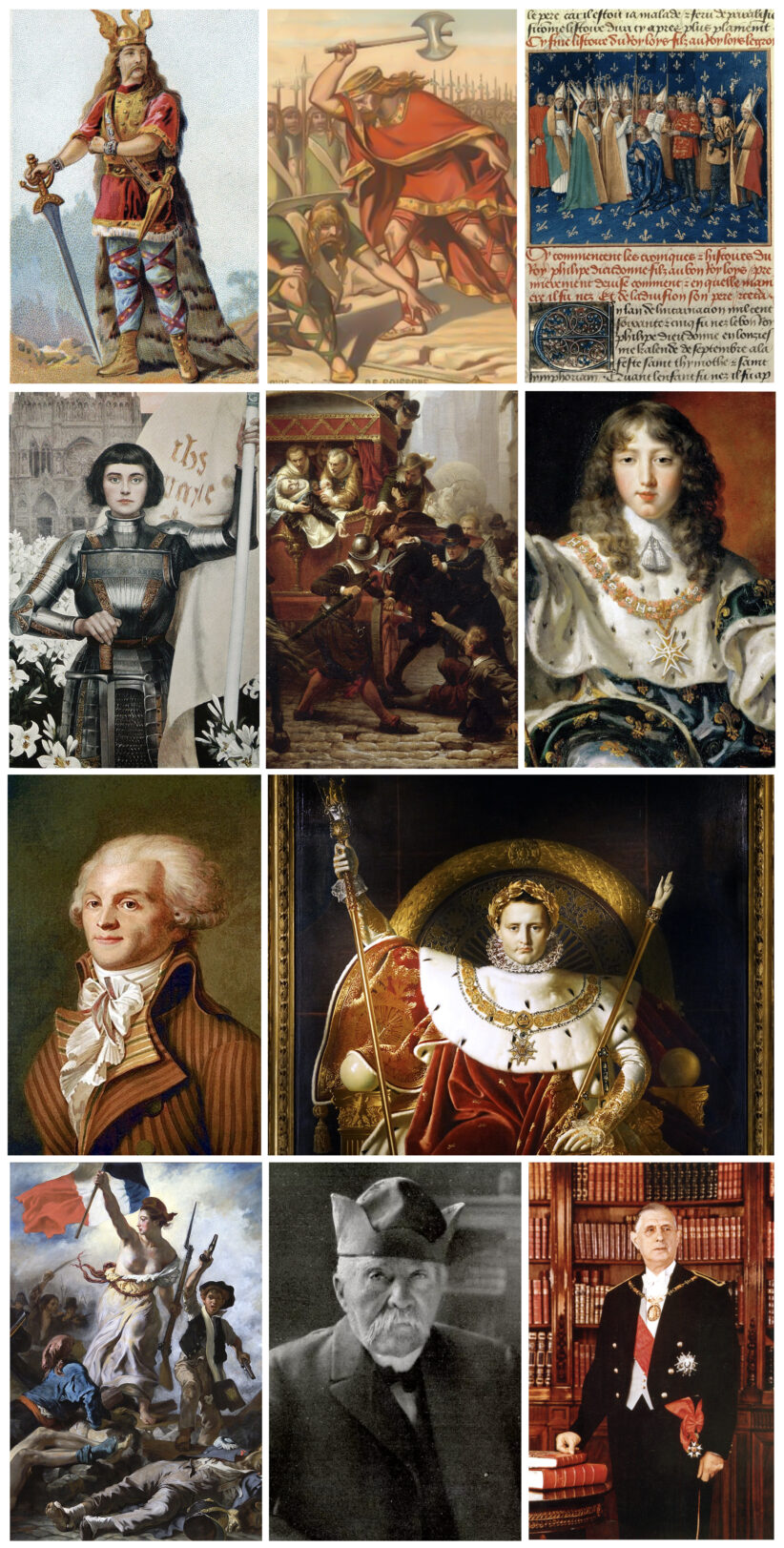 Grands personnages de l'histoire de France 