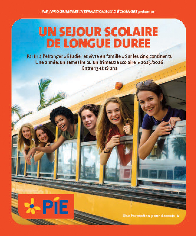 Brochure Séjours scolaires au lycée à l'étranger (13-18 ans)